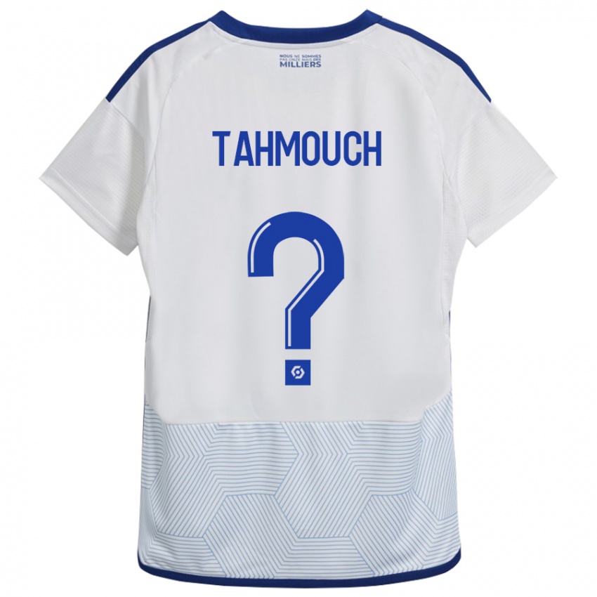 Niño Camiseta Mathieu Tahmouch #0 Blanco 2ª Equipación 2023/24 La Camisa Perú