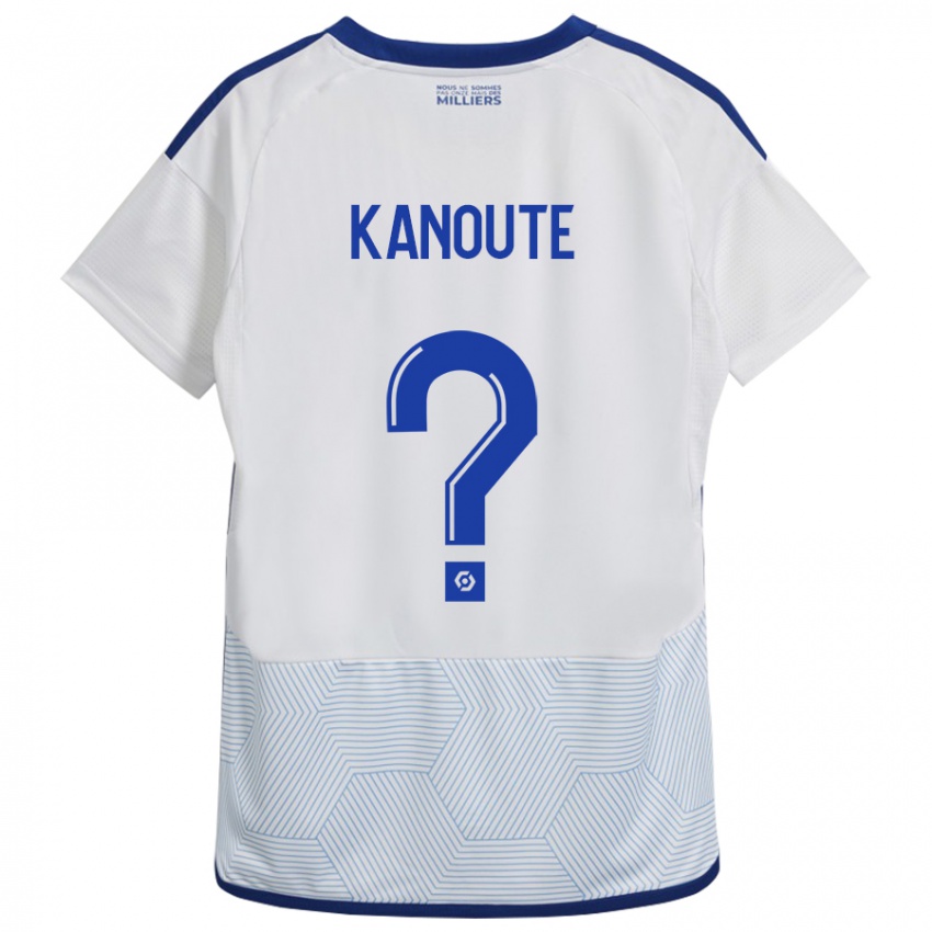 Niño Camiseta Mahamadou Kanouté #0 Blanco 2ª Equipación 2023/24 La Camisa Perú