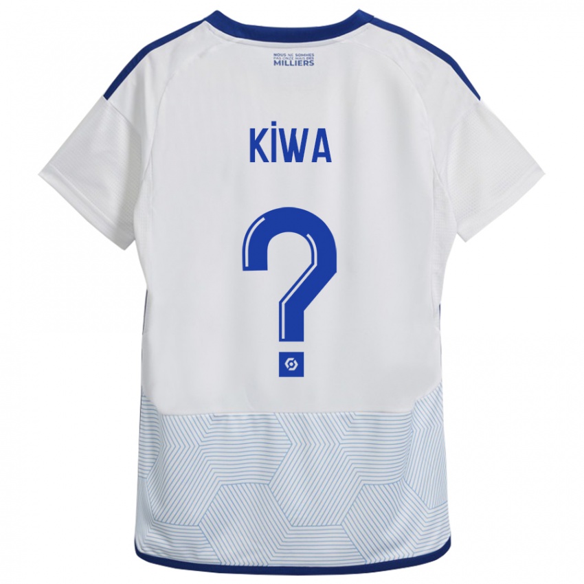 Niño Camiseta Bradel Kiwa #0 Blanco 2ª Equipación 2023/24 La Camisa Perú