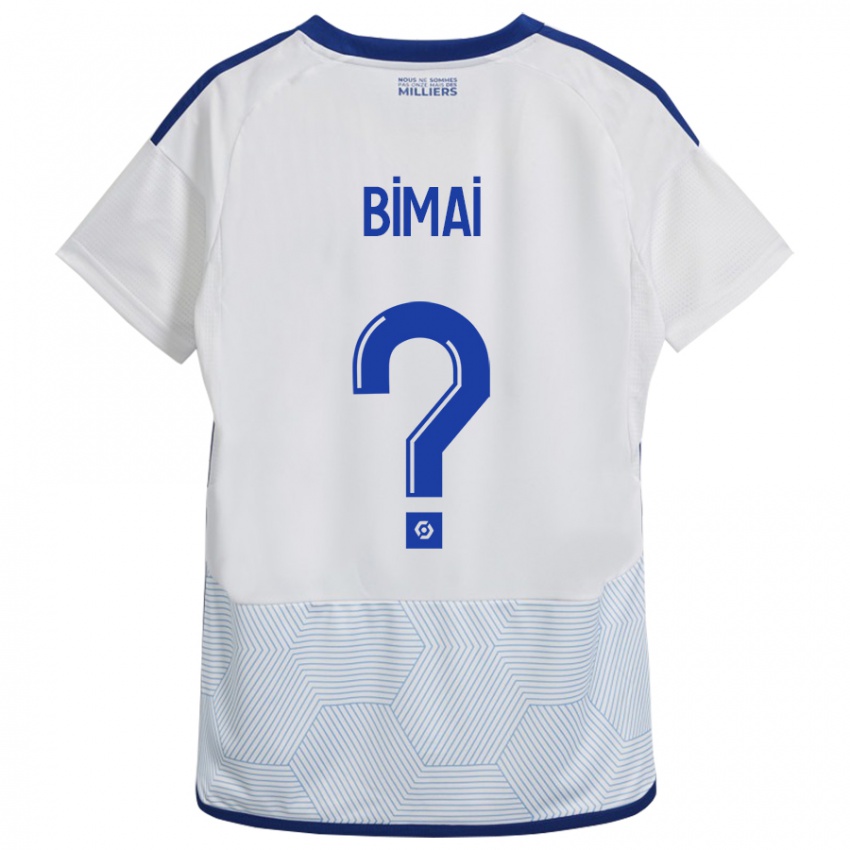 Niño Camiseta Longin Bimai #0 Blanco 2ª Equipación 2023/24 La Camisa Perú