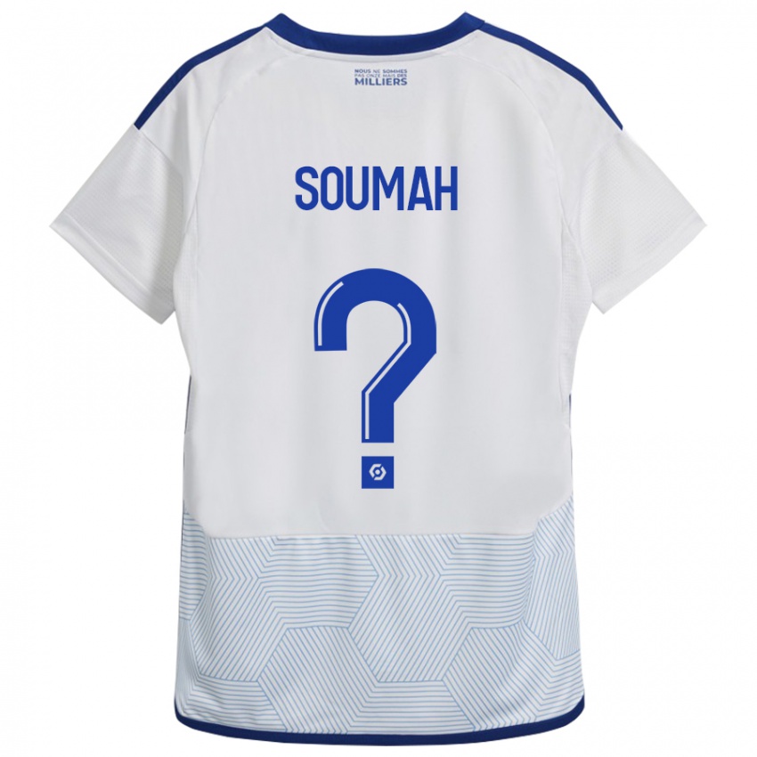 Niño Camiseta Mohamed Soumah #0 Blanco 2ª Equipación 2023/24 La Camisa Perú