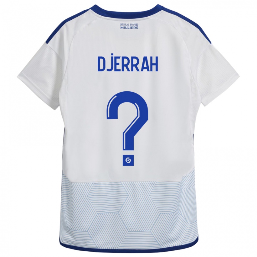 Niño Camiseta Karim Djerrah #0 Blanco 2ª Equipación 2023/24 La Camisa Perú