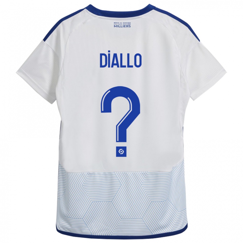 Niño Camiseta Tidiane Diallo #0 Blanco 2ª Equipación 2023/24 La Camisa Perú