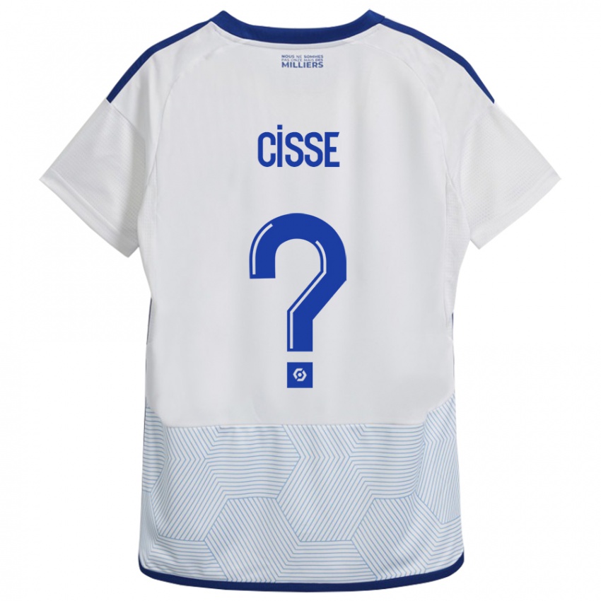 Niño Camiseta Louis Cisse #0 Blanco 2ª Equipación 2023/24 La Camisa Perú