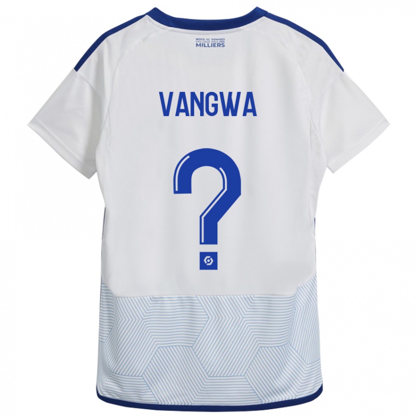 Niño Camiseta Jilva Vangwa #0 Blanco 2ª Equipación 2023/24 La Camisa Perú