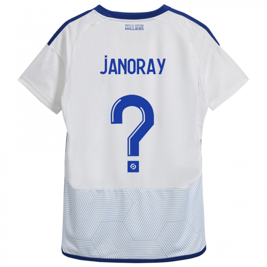 Niño Camiseta Sacha Janoray #0 Blanco 2ª Equipación 2023/24 La Camisa Perú