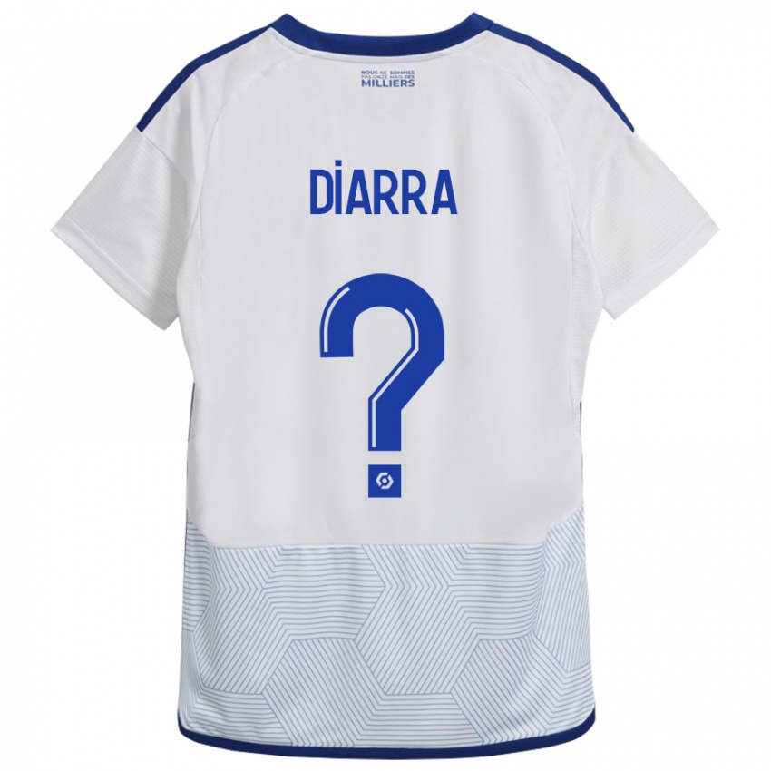 Niño Camiseta Massaoly Diarra #0 Blanco 2ª Equipación 2023/24 La Camisa Perú