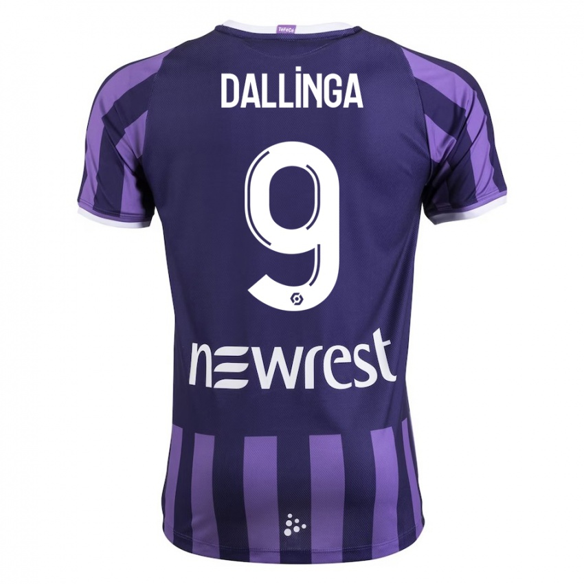 Niño Camiseta Thijs Dallinga #9 Morado 2ª Equipación 2023/24 La Camisa Perú