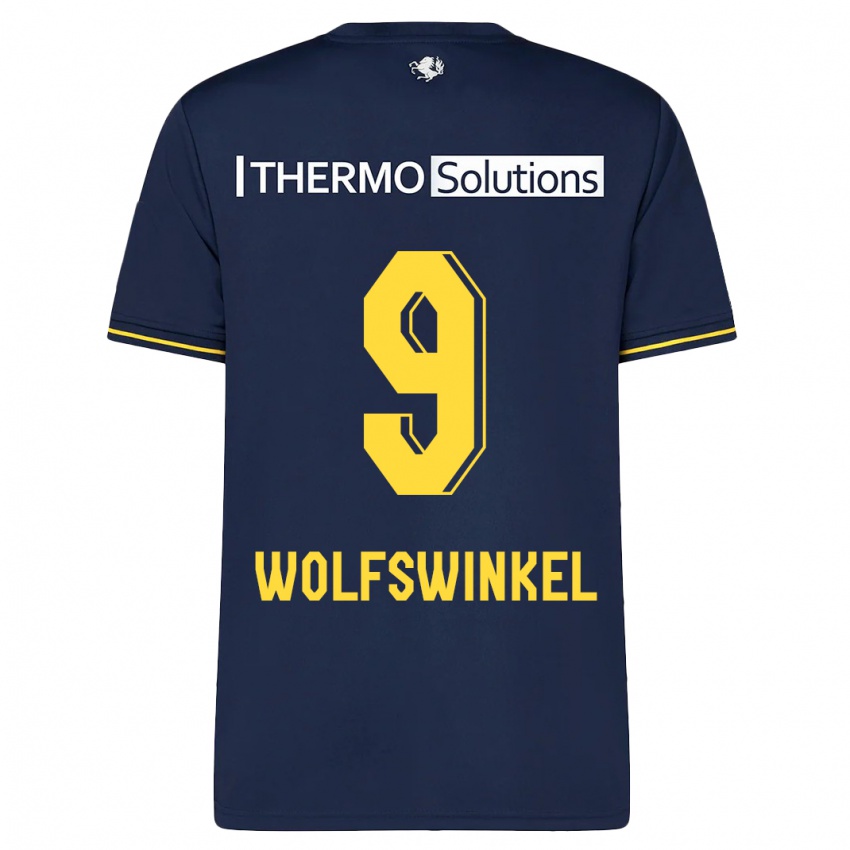 Niño Camiseta Ricky Van Wolfswinkel #9 Armada 2ª Equipación 2023/24 La Camisa Perú