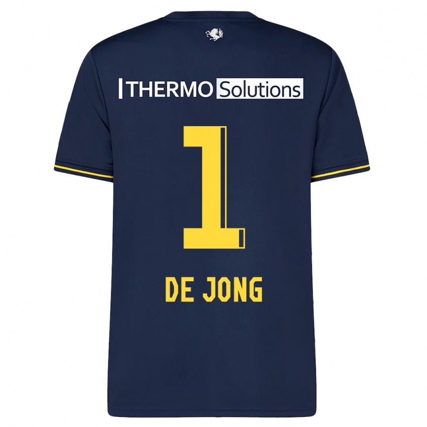 Niño Camiseta Daniëlle De Jong #1 Armada 2ª Equipación 2023/24 La Camisa Perú