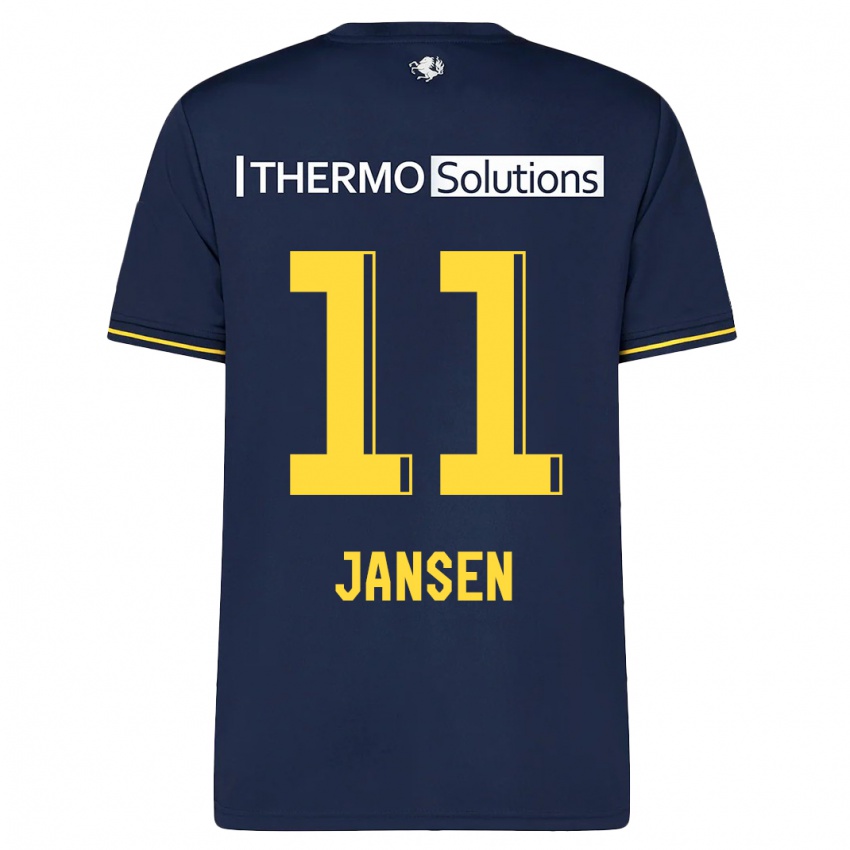 Niño Camiseta Renate Jansen #11 Armada 2ª Equipación 2023/24 La Camisa Perú