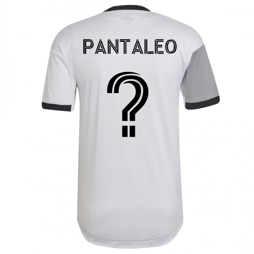 Niño Camiseta Adamo Pantaleo #0 Blanco 2ª Equipación 2023/24 La Camisa Perú