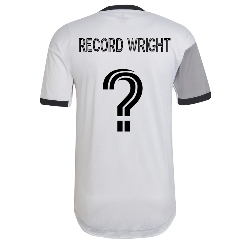 Niño Camiseta Kemari Record-Wright #0 Blanco 2ª Equipación 2023/24 La Camisa Perú