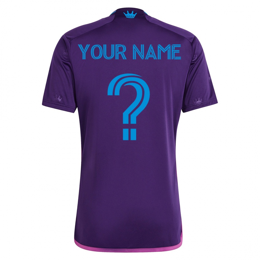 Niño Camiseta Su Nombre #0 Violeta 2ª Equipación 2023/24 La Camisa Perú