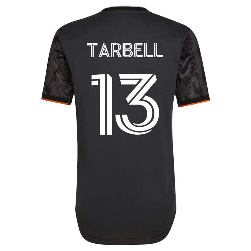 Niño Camiseta Andrew Tarbell #13 Negro 2ª Equipación 2023/24 La Camisa Perú