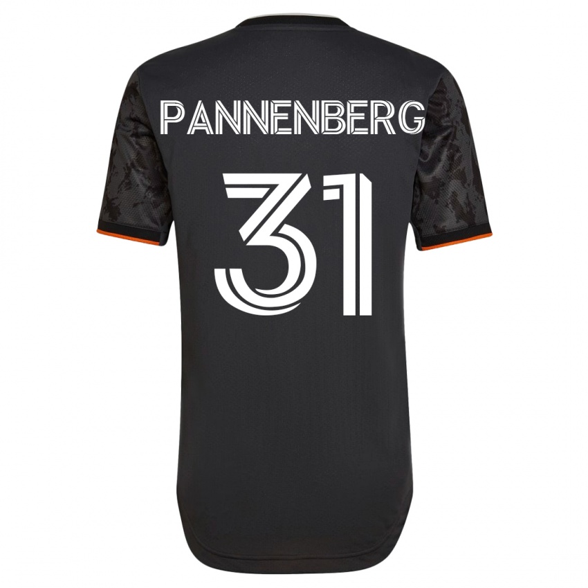 Niño Camiseta Andrew Pannenberg #31 Negro 2ª Equipación 2023/24 La Camisa Perú