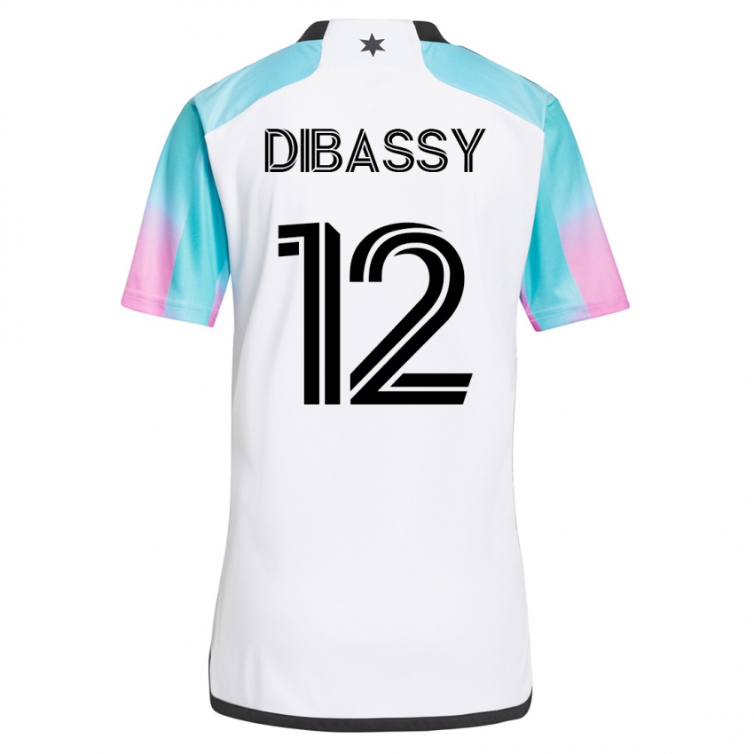 Niño Camiseta Bakaye Dibassy #12 Blanco 2ª Equipación 2023/24 La Camisa Perú