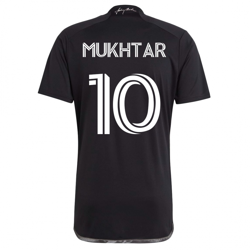 Niño Camiseta Hany Mukhtar #10 Negro 2ª Equipación 2023/24 La Camisa Perú