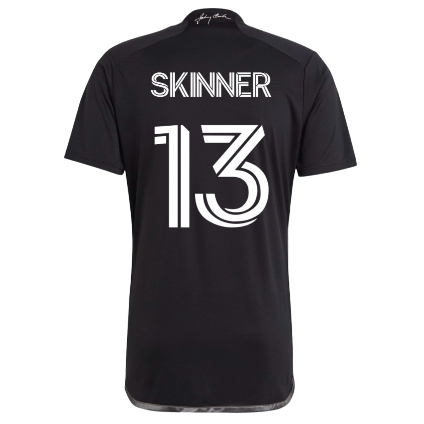 Niño Camiseta Joey Skinner #13 Negro 2ª Equipación 2023/24 La Camisa Perú