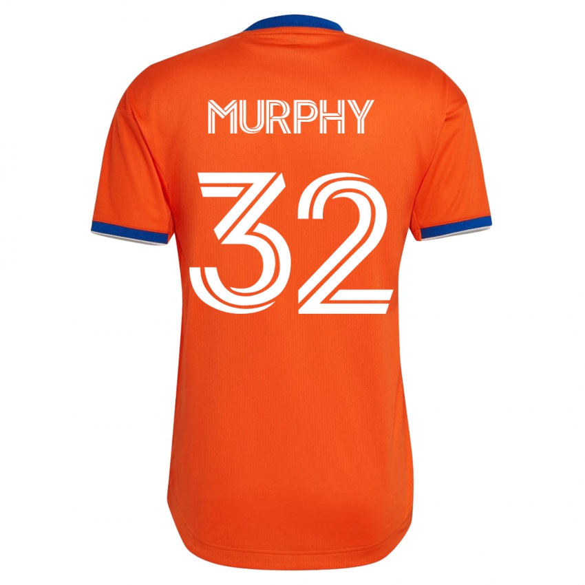 Niño Camiseta Ian Murphy #32 Blanco 2ª Equipación 2023/24 La Camisa Perú