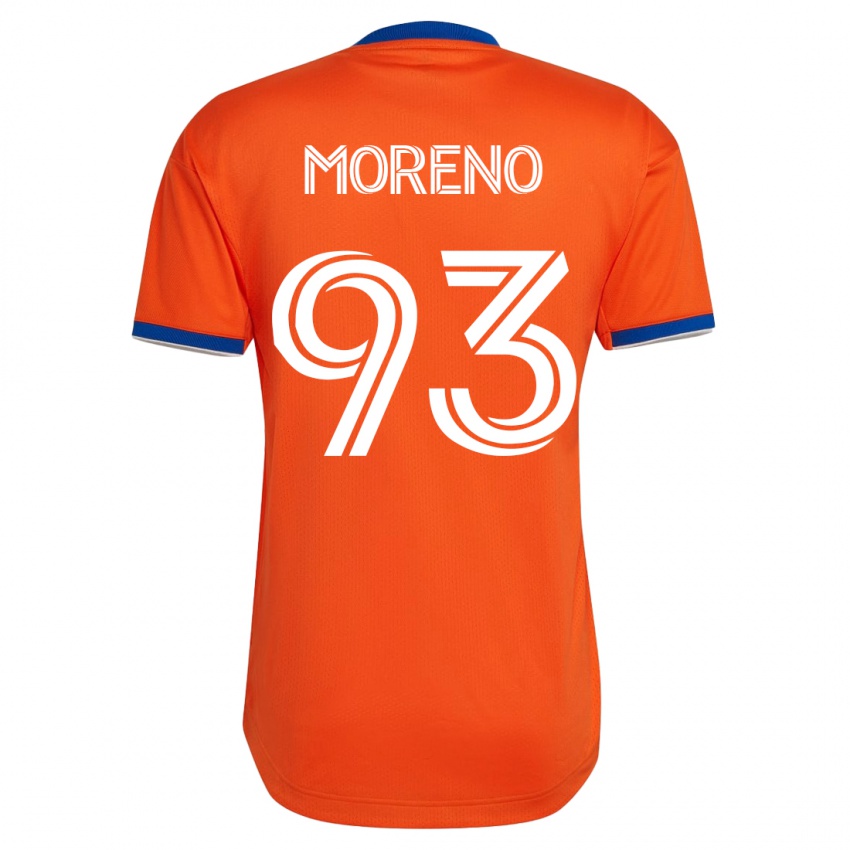 Niño Camiseta Júnior Moreno #93 Blanco 2ª Equipación 2023/24 La Camisa Perú