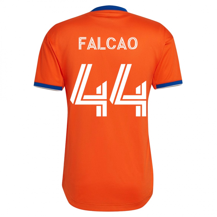 Niño Camiseta Kiano Falcao #44 Blanco 2ª Equipación 2023/24 La Camisa Perú