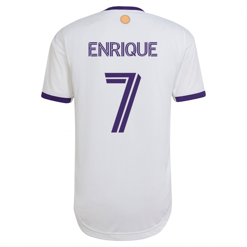 Niño Camiseta Ramiro Enrique #7 Blanco 2ª Equipación 2023/24 La Camisa Perú