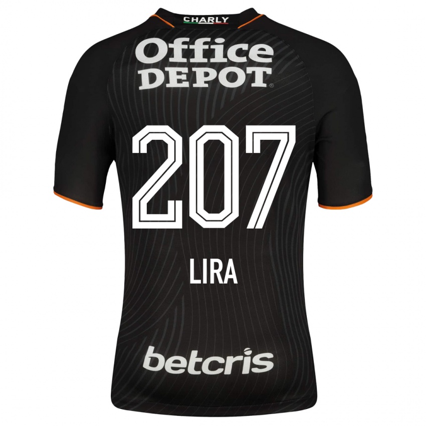 Niño Camiseta Almir Lira #207 Negro 2ª Equipación 2023/24 La Camisa Perú