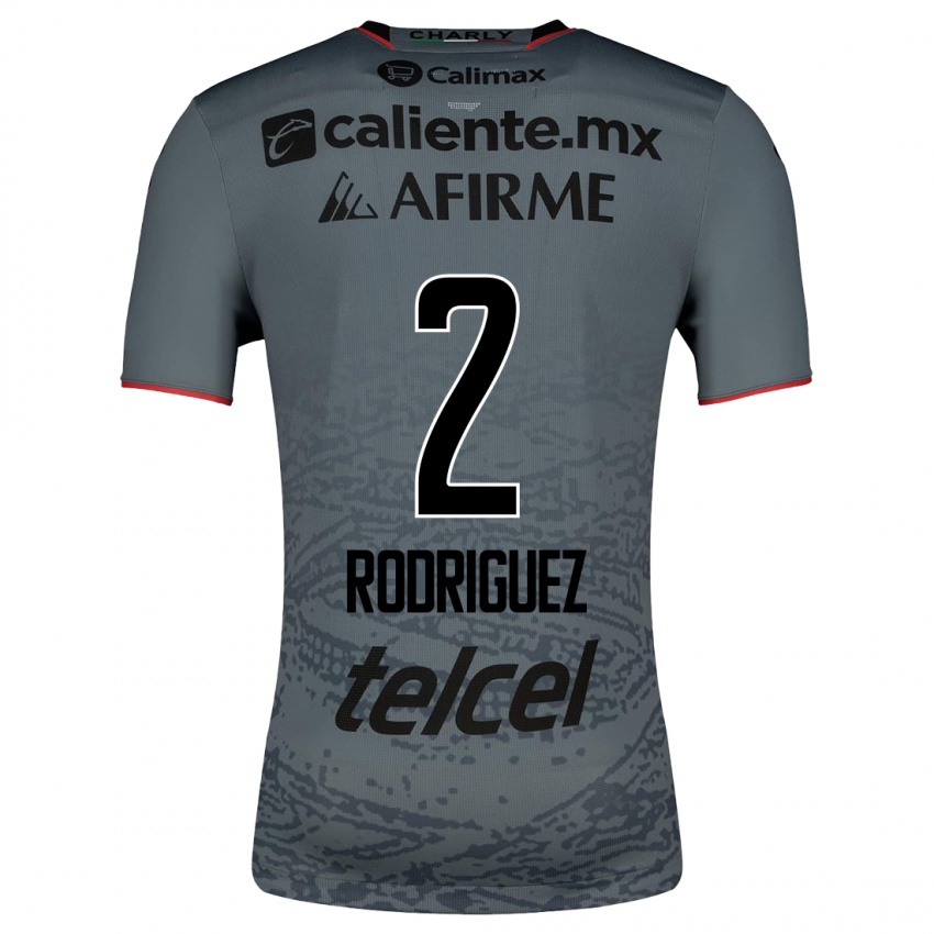 Niño Camiseta Antonio Rodríguez #2 Gris 2ª Equipación 2023/24 La Camisa Perú