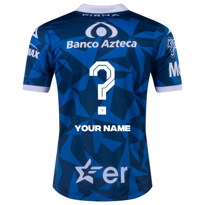Niño Camiseta Su Nombre #0 Azul 2ª Equipación 2023/24 La Camisa Perú