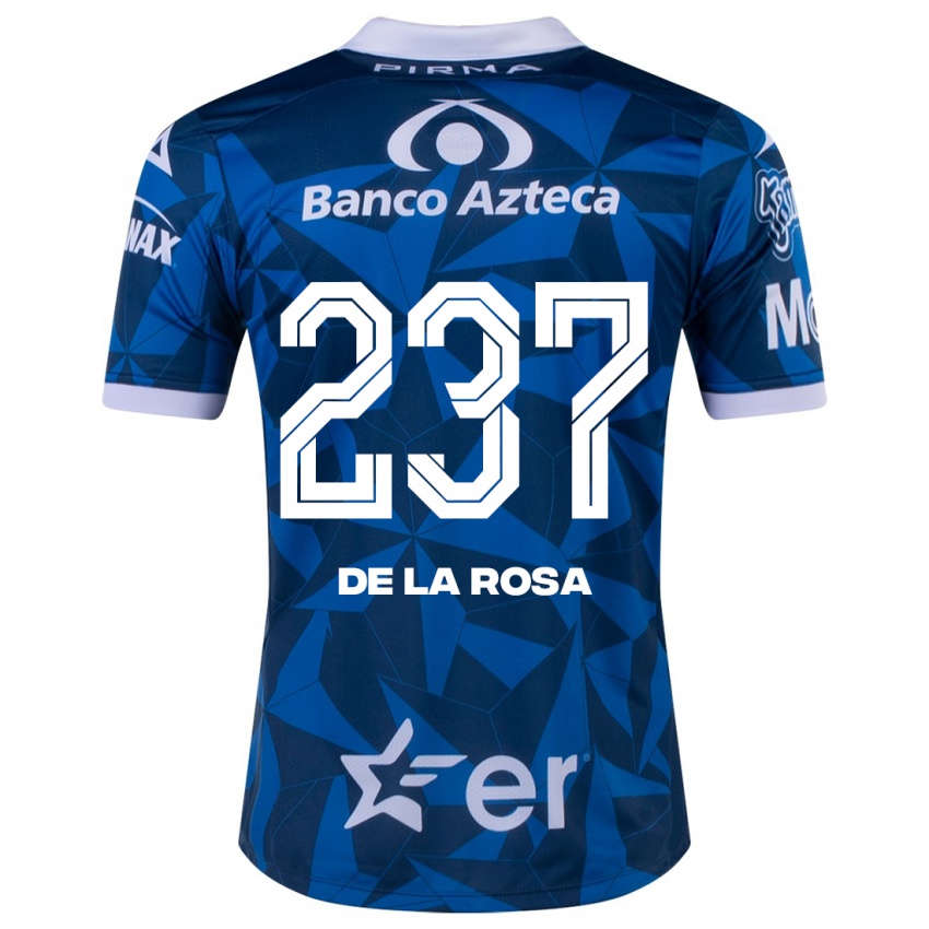 Niño Camiseta Álvaro De La Rosa #237 Azul 2ª Equipación 2023/24 La Camisa Perú