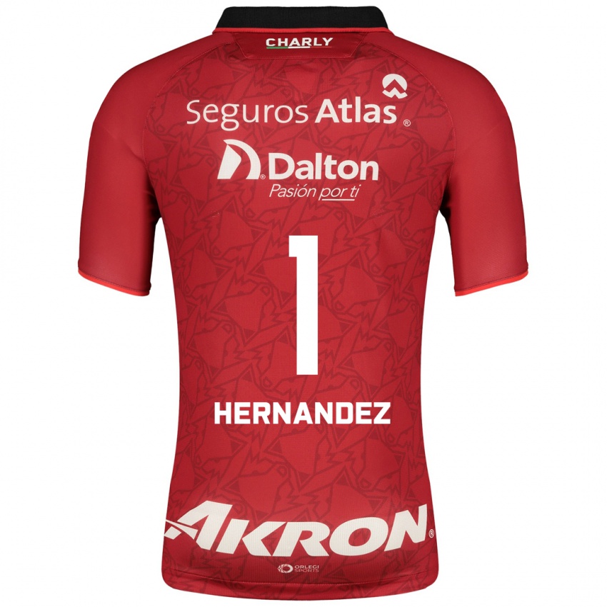 Niño Camiseta José Hernández #1 Rojo 2ª Equipación 2023/24 La Camisa Perú