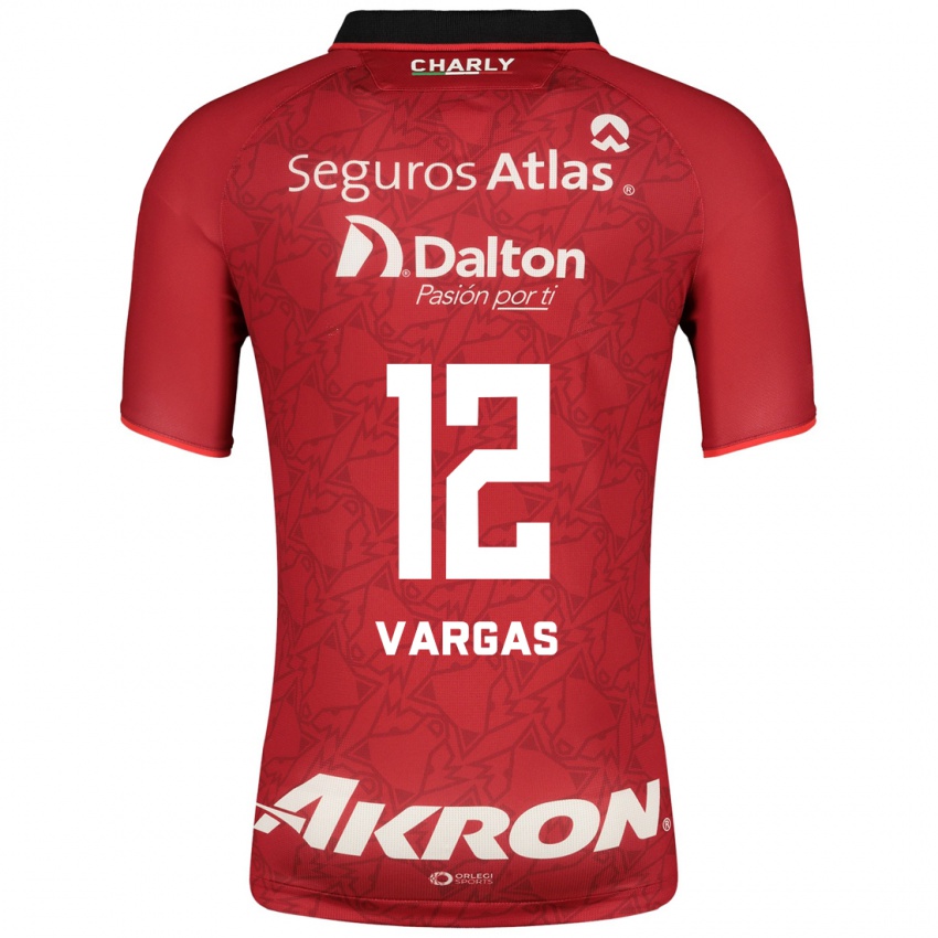 Niño Camiseta Camilo Vargas #12 Rojo 2ª Equipación 2023/24 La Camisa Perú