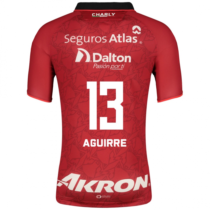 Niño Camiseta Gaddi Aguirre #13 Rojo 2ª Equipación 2023/24 La Camisa Perú