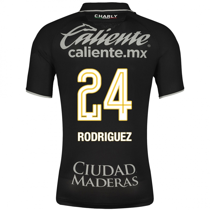 Niño Camiseta Osvaldo Rodríguez #24 Negro 2ª Equipación 2023/24 La Camisa Perú