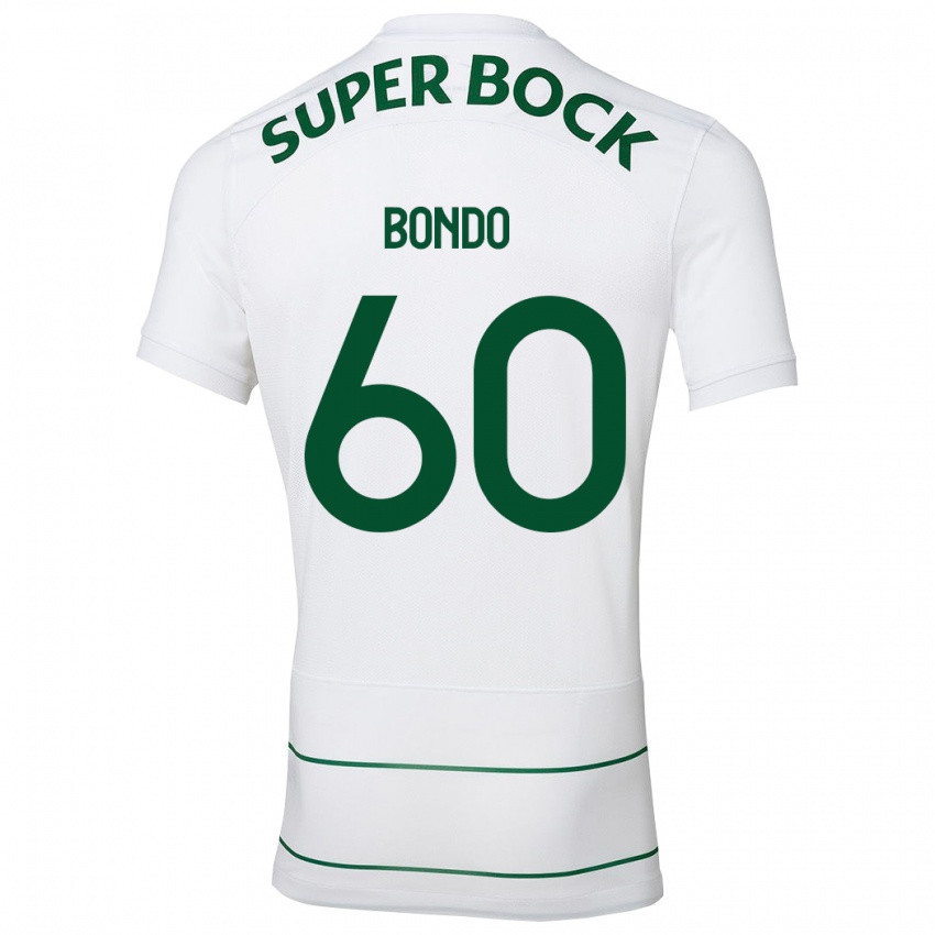 Niño Camiseta Pedro Bondo #60 Blanco 2ª Equipación 2023/24 La Camisa Perú