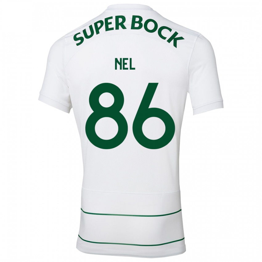 Niño Camiseta Rafael Nel #86 Blanco 2ª Equipación 2023/24 La Camisa Perú