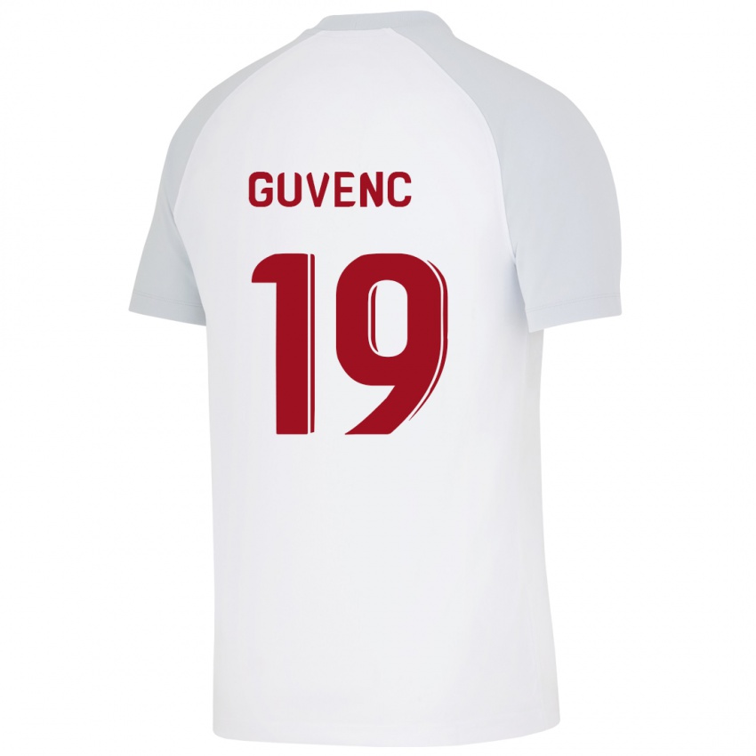 Niño Camiseta Günay Güvenç #19 Blanco 2ª Equipación 2023/24 La Camisa Perú