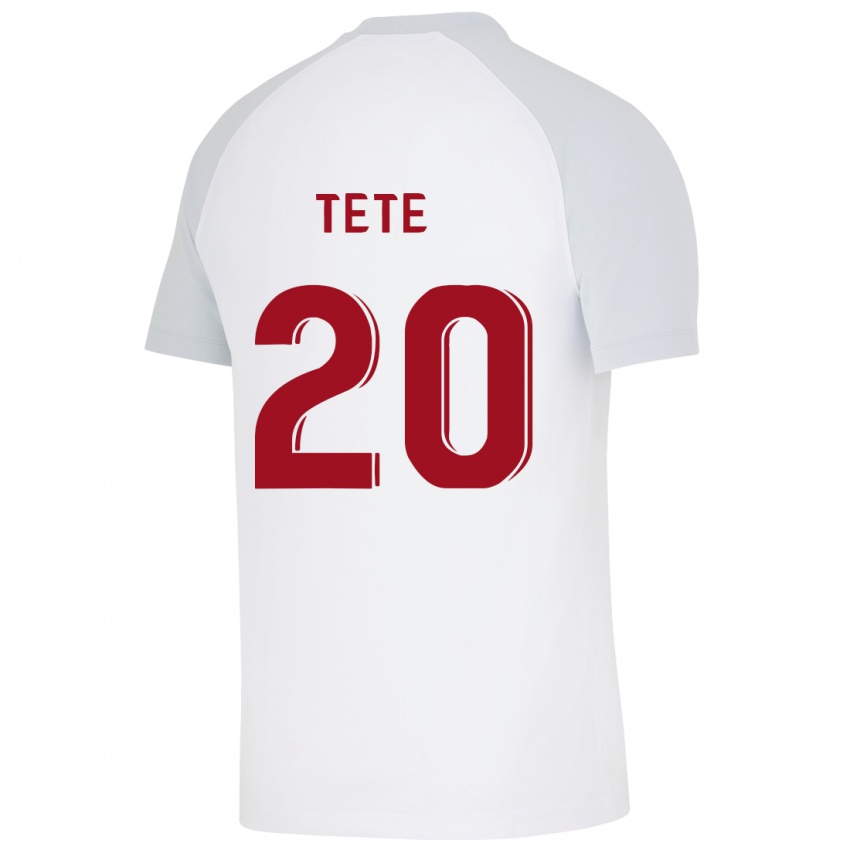Niño Camiseta Tete #20 Blanco 2ª Equipación 2023/24 La Camisa Perú