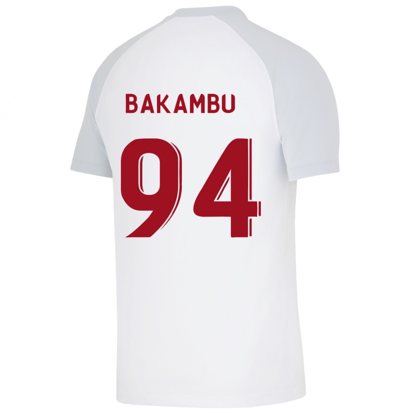 Niño Camiseta Cedric Bakambu #94 Blanco 2ª Equipación 2023/24 La Camisa Perú