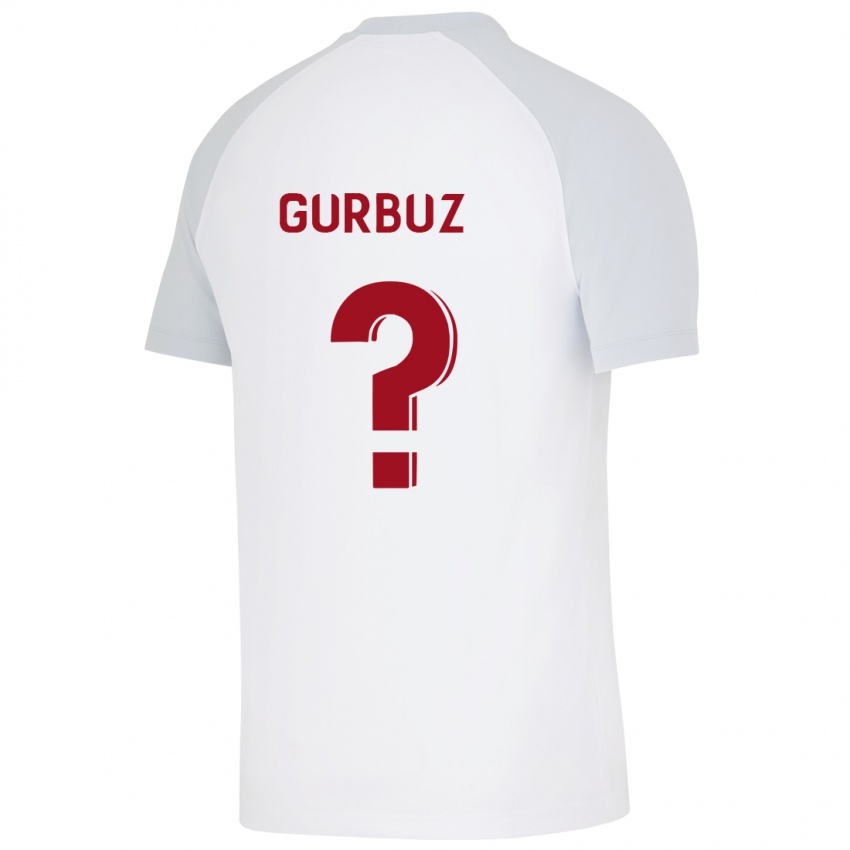 Niño Camiseta Inanc Gürbüz #0 Blanco 2ª Equipación 2023/24 La Camisa Perú