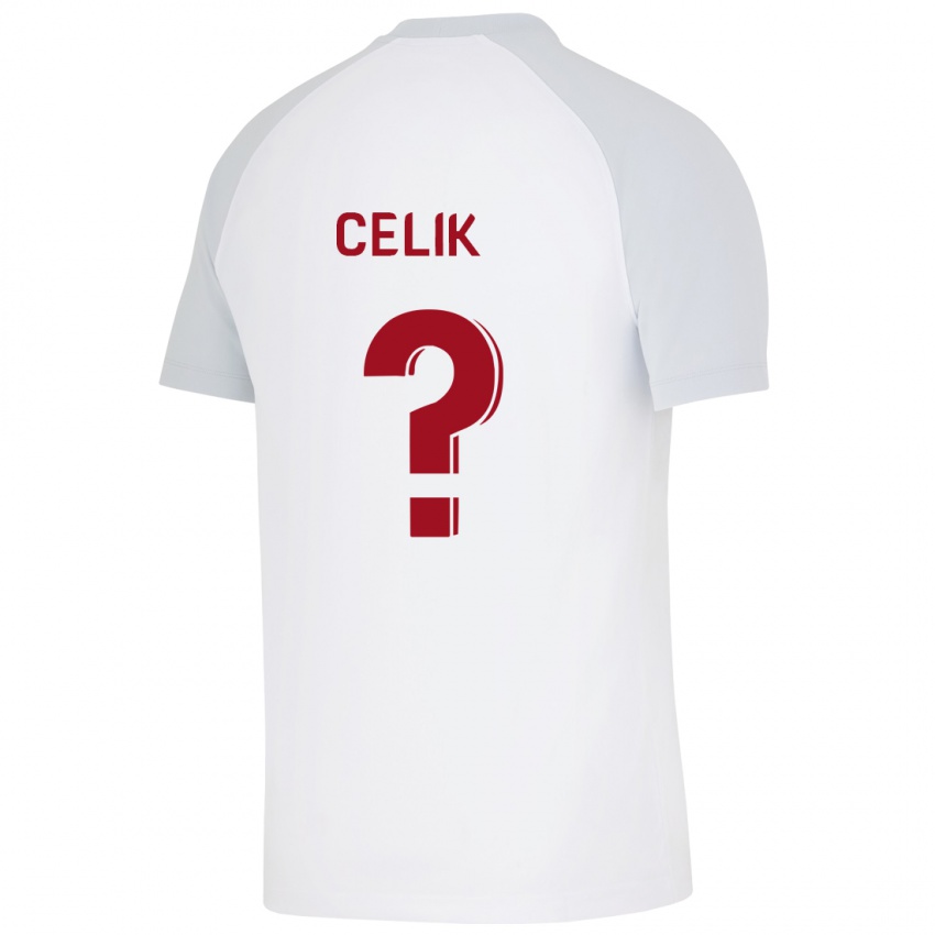 Niño Camiseta Berke Celik #0 Blanco 2ª Equipación 2023/24 La Camisa Perú