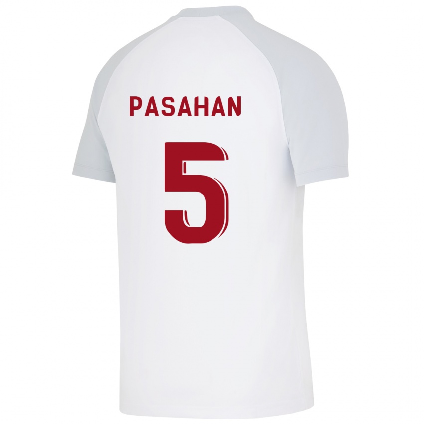 Niño Camiseta Eren Pasahan #5 Blanco 2ª Equipación 2023/24 La Camisa Perú