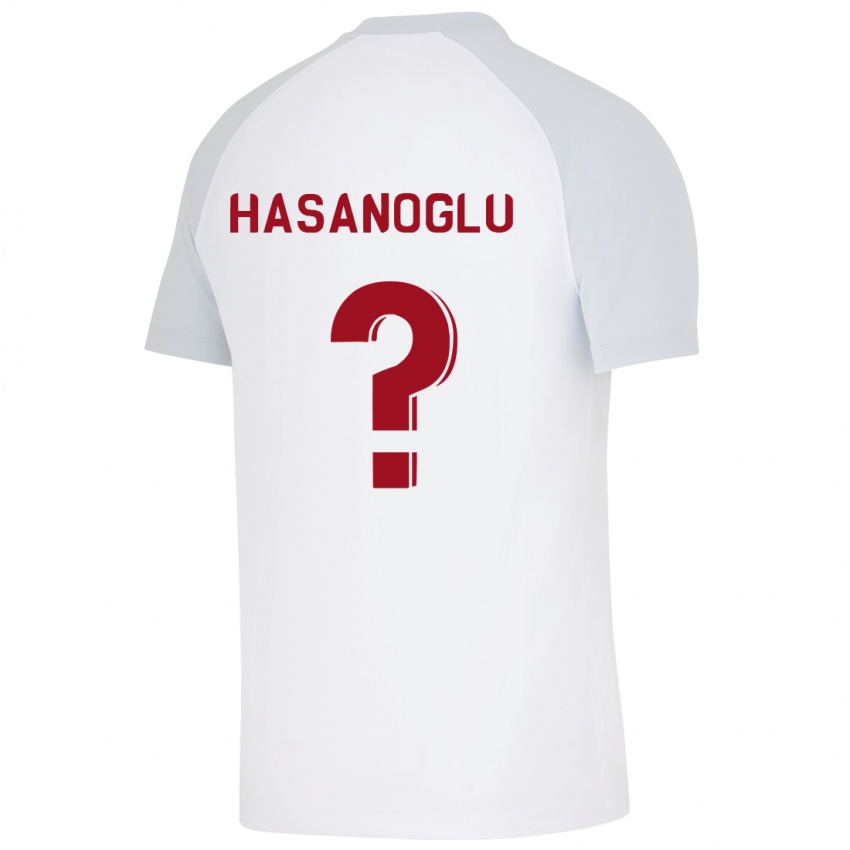 Niño Camiseta Cinar Hasanoglu #0 Blanco 2ª Equipación 2023/24 La Camisa Perú