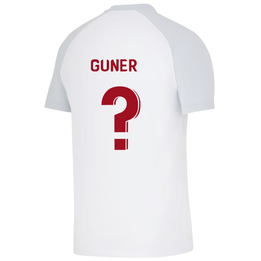 Niño Camiseta Batuhan Güner #0 Blanco 2ª Equipación 2023/24 La Camisa Perú