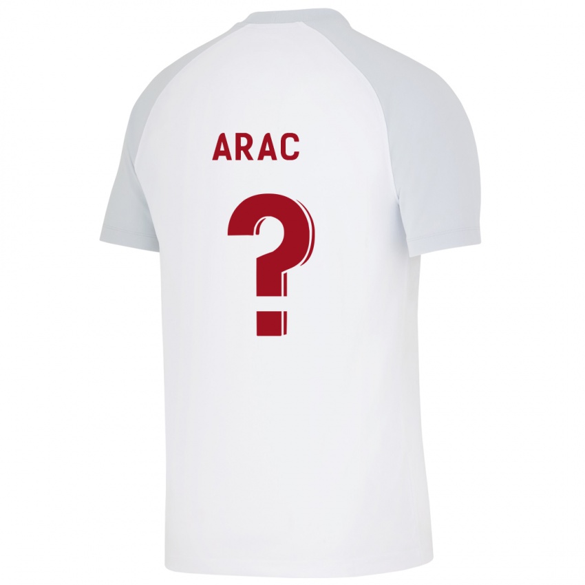 Niño Camiseta Ege Arac #0 Blanco 2ª Equipación 2023/24 La Camisa Perú