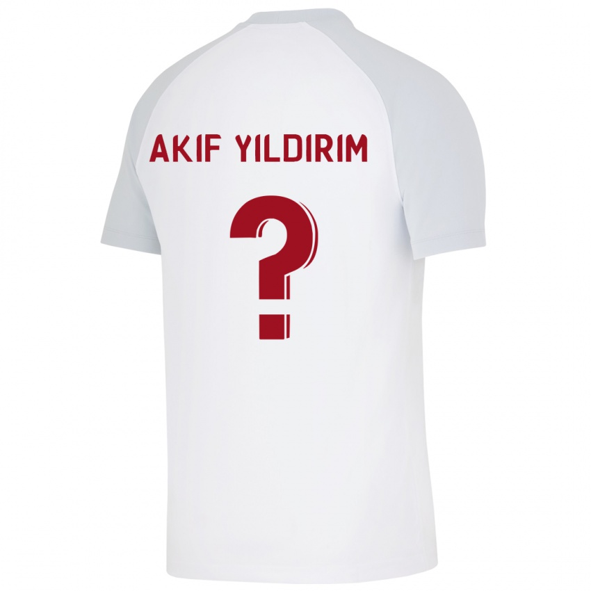 Niño Camiseta Mehmet Akif Yıldırım #0 Blanco 2ª Equipación 2023/24 La Camisa Perú