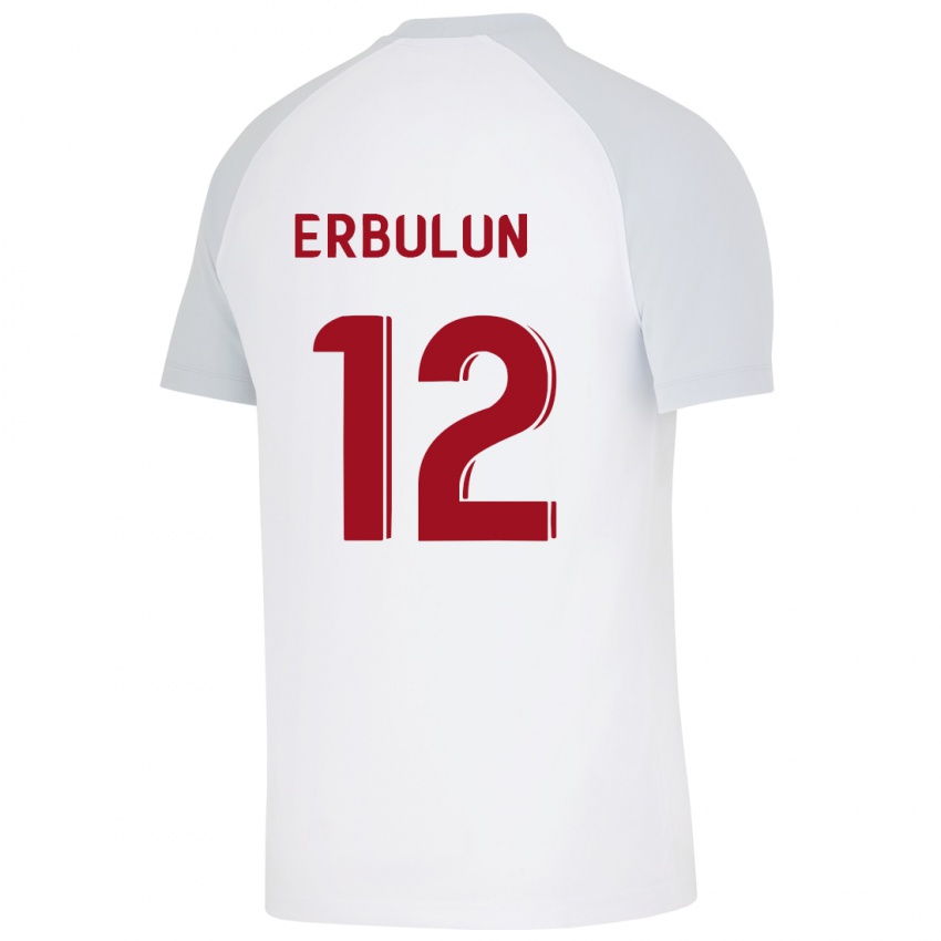 Niño Camiseta Helin Erbulun #12 Blanco 2ª Equipación 2023/24 La Camisa Perú