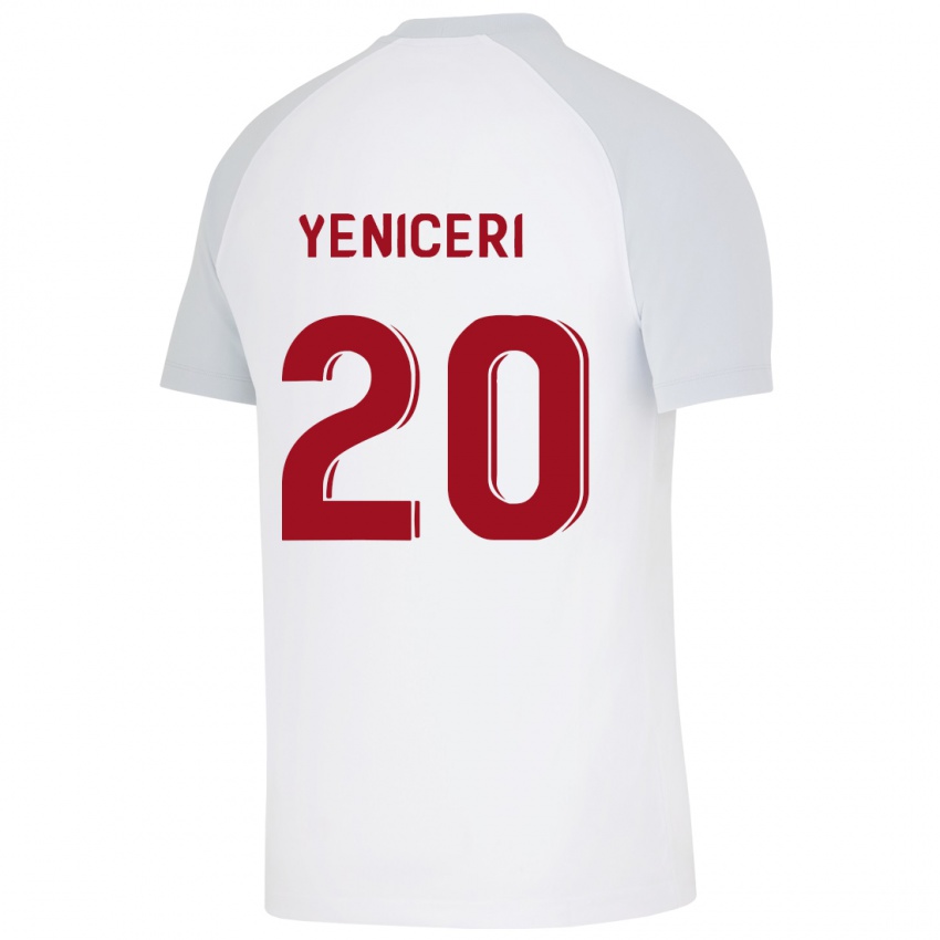 Niño Camiseta Berna Yeniçeri #20 Blanco 2ª Equipación 2023/24 La Camisa Perú