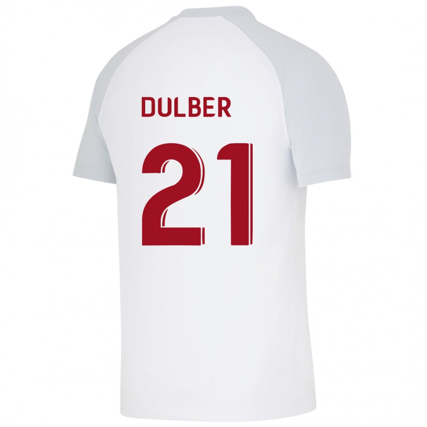 Niño Camiseta Didem Dülber #21 Blanco 2ª Equipación 2023/24 La Camisa Perú